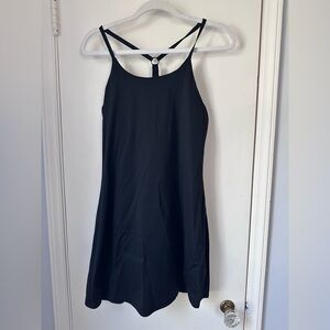 Black Tennis/Athletic dress with built in shorts